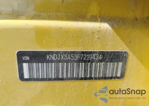 2015 Kia Soul ! z USA, uszkodzony, nr VIN KNDJX3A53F7219434